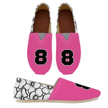 Pink & Black Floral Casual
