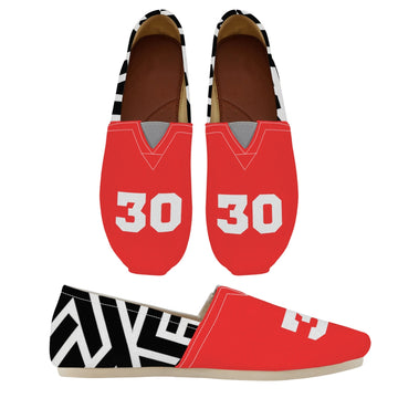 Red & Black Lines Casual