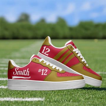Bold Red & Gold Game Day MVP