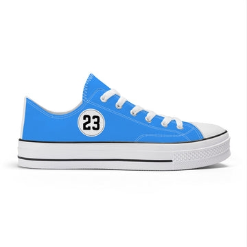 Aqua Blue Low Top