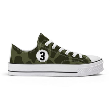 Green Leopard Low Top
