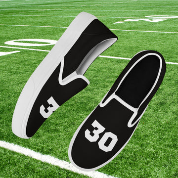 Black Slip On