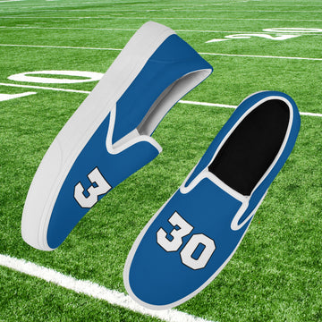 Royal Blue Slip On