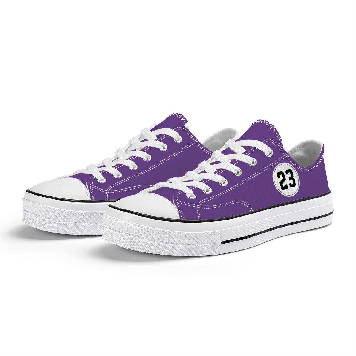 Purple Low Top