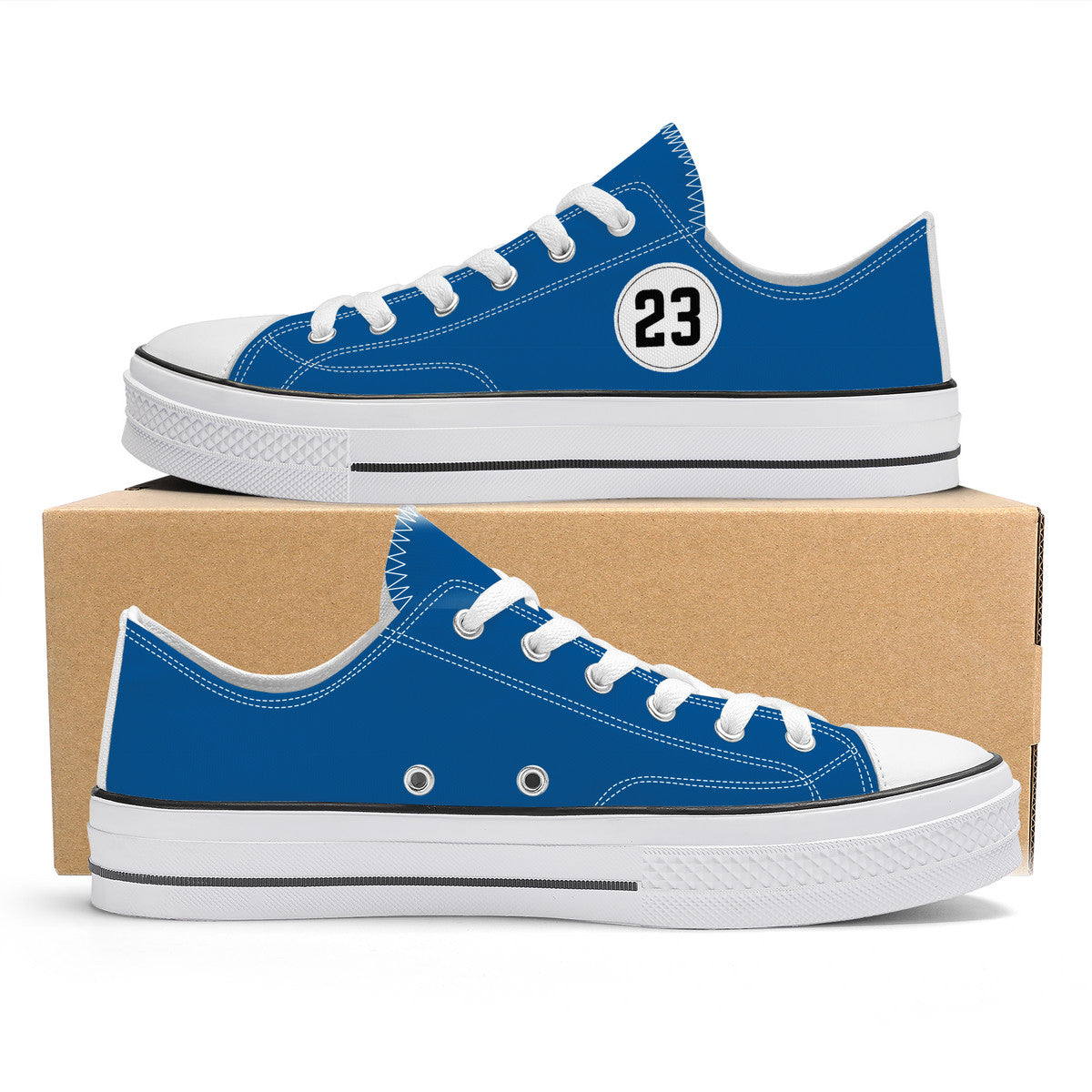 Royal Blue Low Top