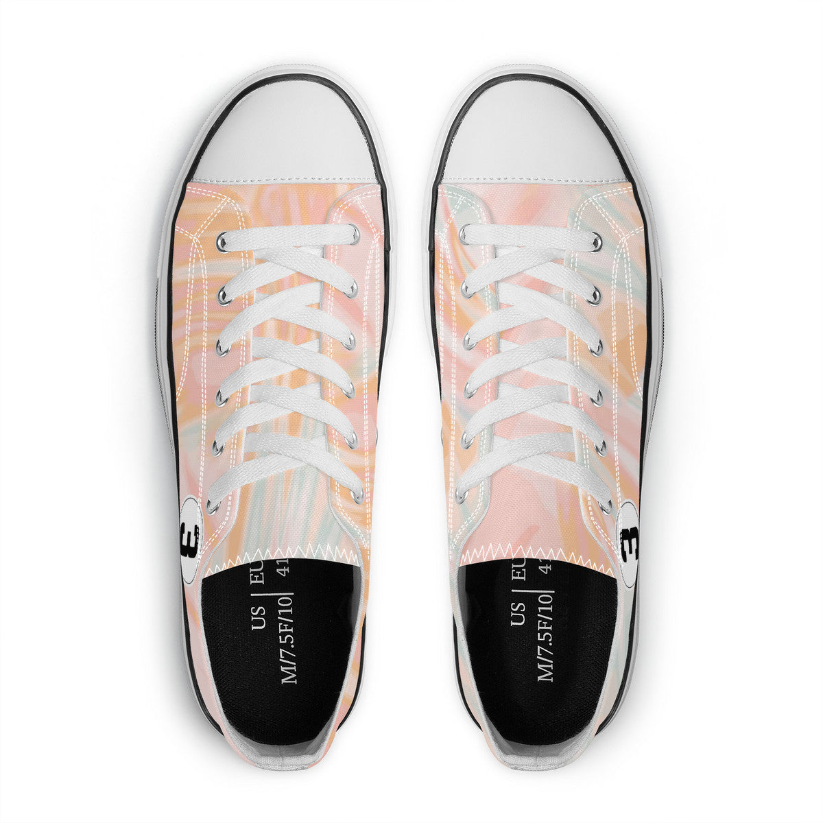 Pink Tie Dye Low Top