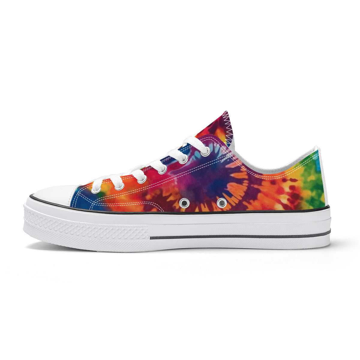 Rainbow Tie Dye Low Top
