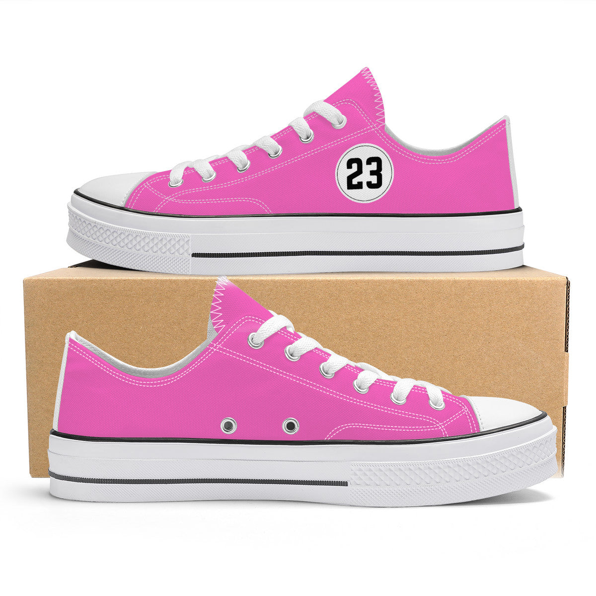 Rose Pink Low Top