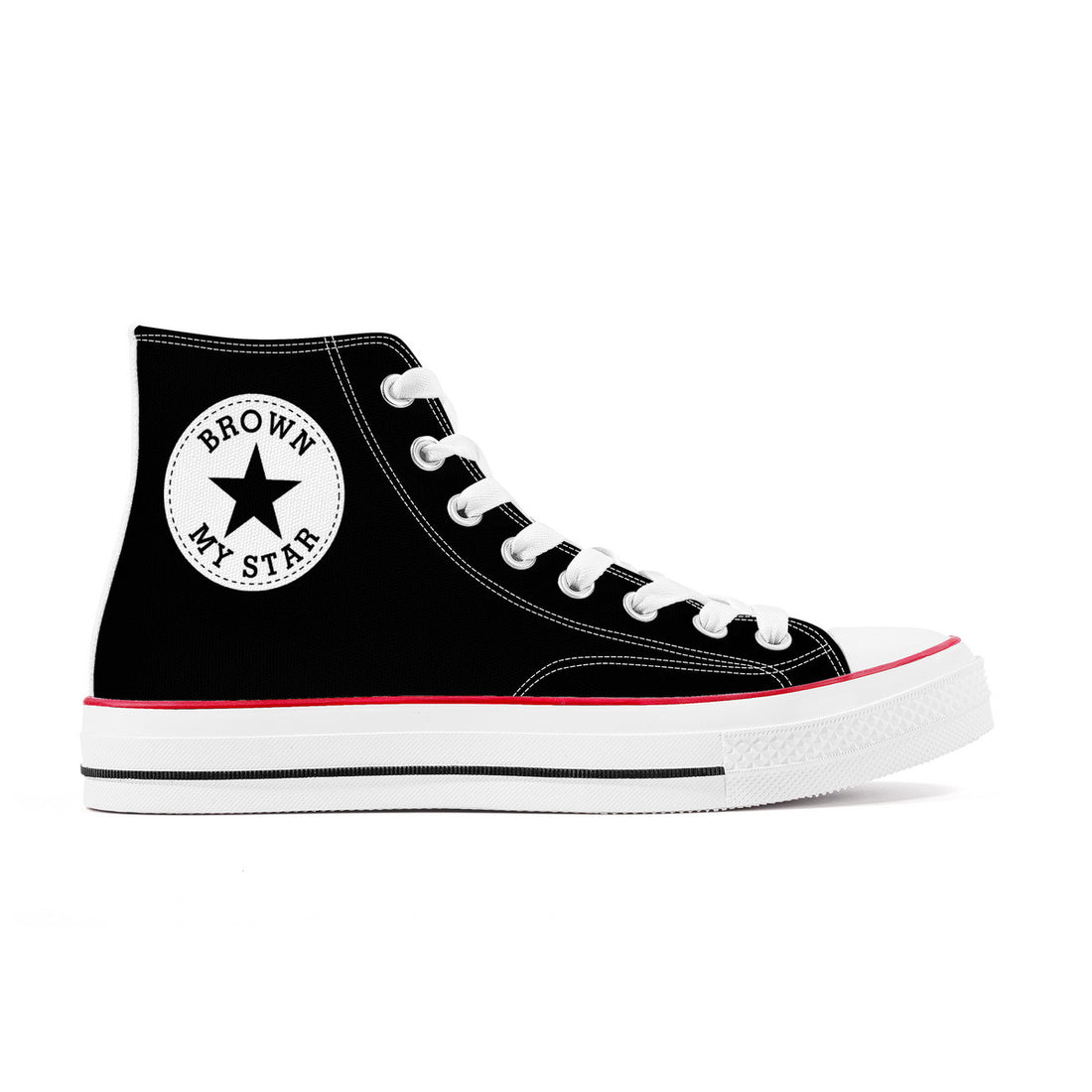 Black My Star High Top