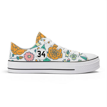Ditsy Floral Retro Low Top