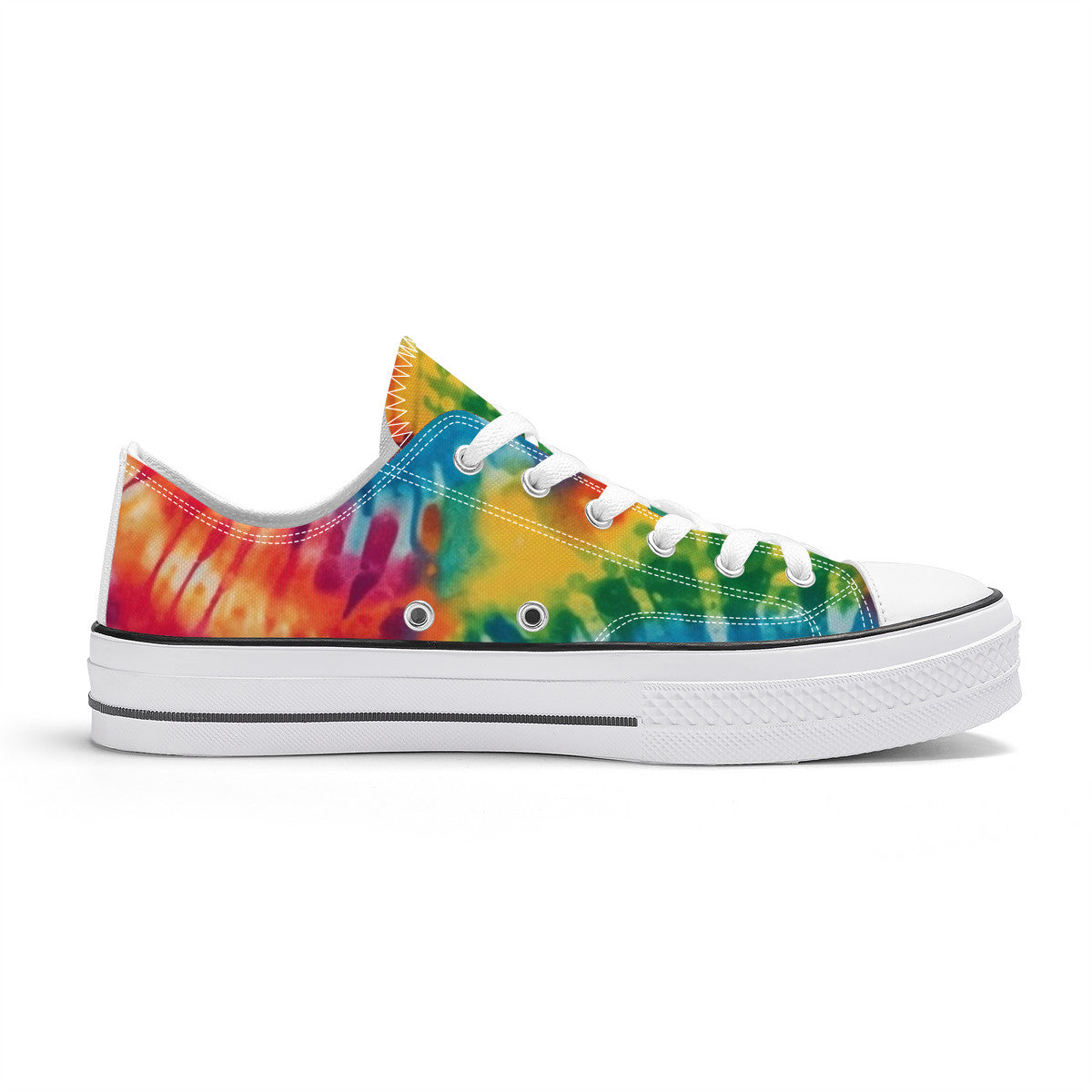 Rainbow Tie Dye Low Top