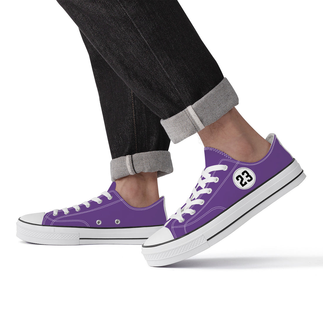 Purple Low Top