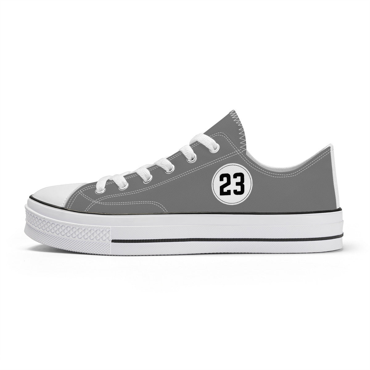 Gray Low Top