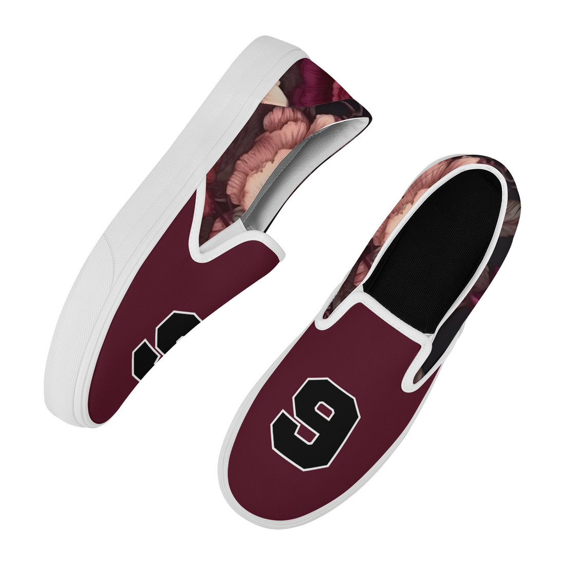 Moody Floral Slip On