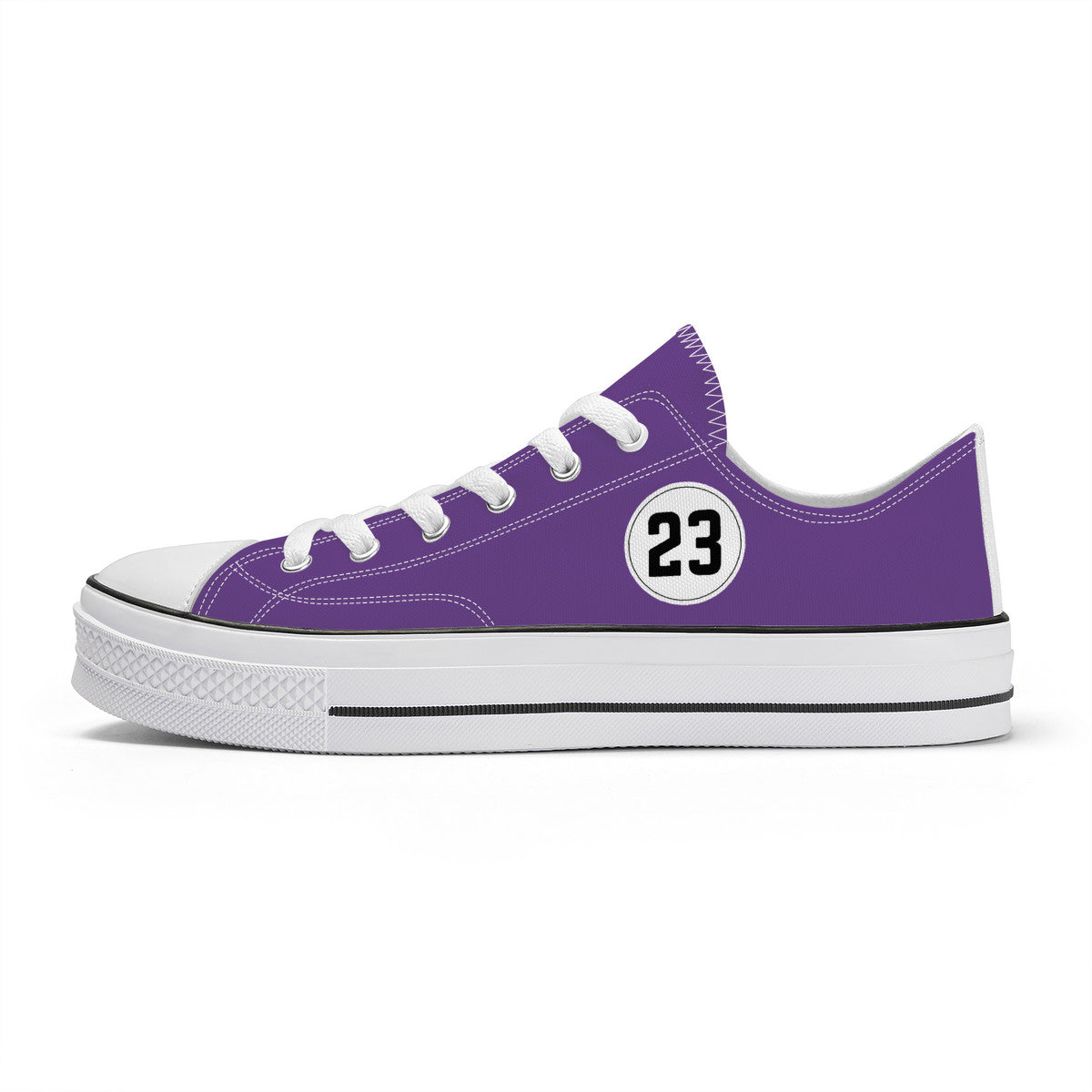 Purple Low Top