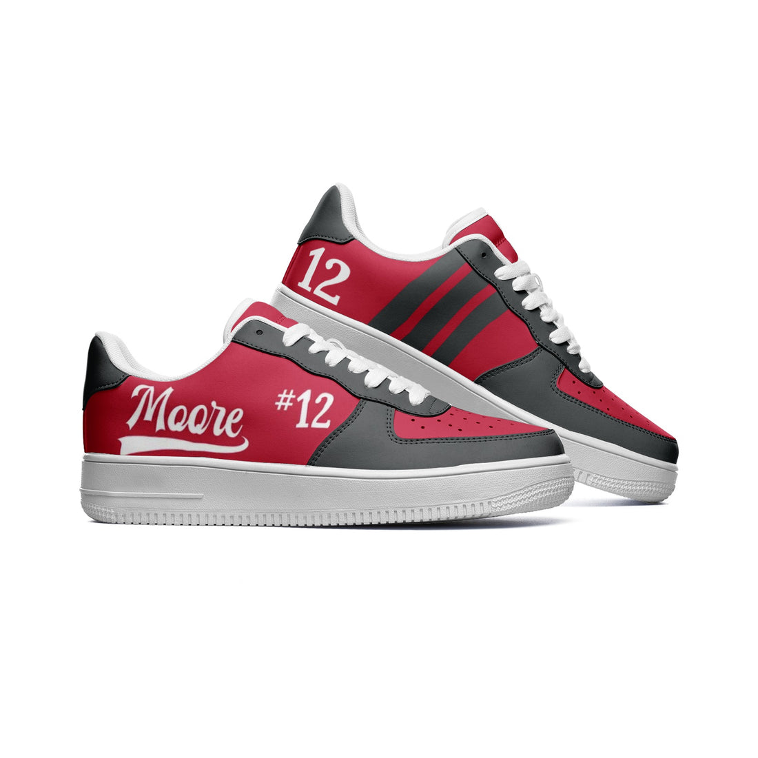 Bold Red & Charcoal Game Day MVP