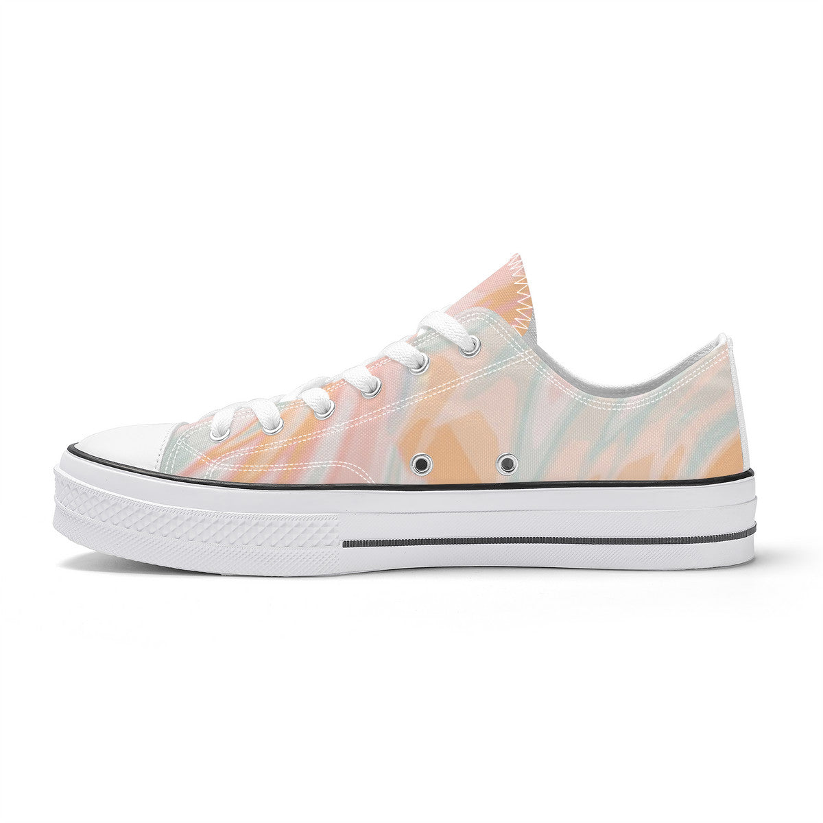 Pink Tie Dye Low Top