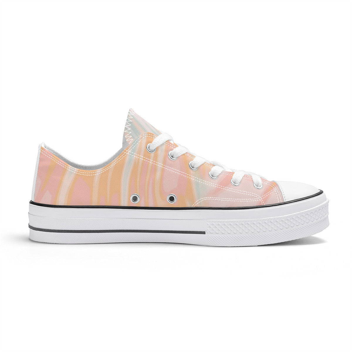 Pink Tie Dye Low Top