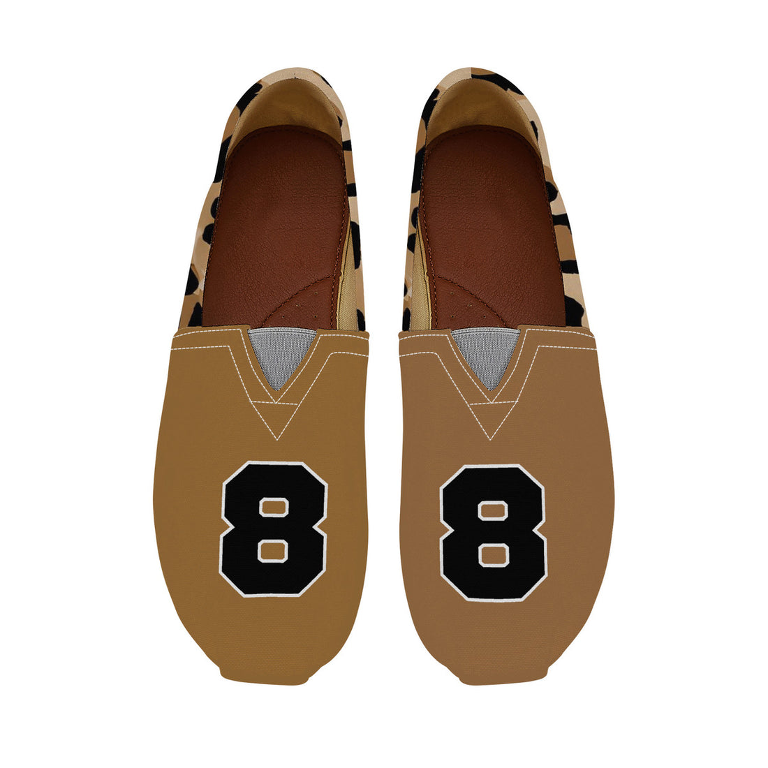 Brown Leopard Casual