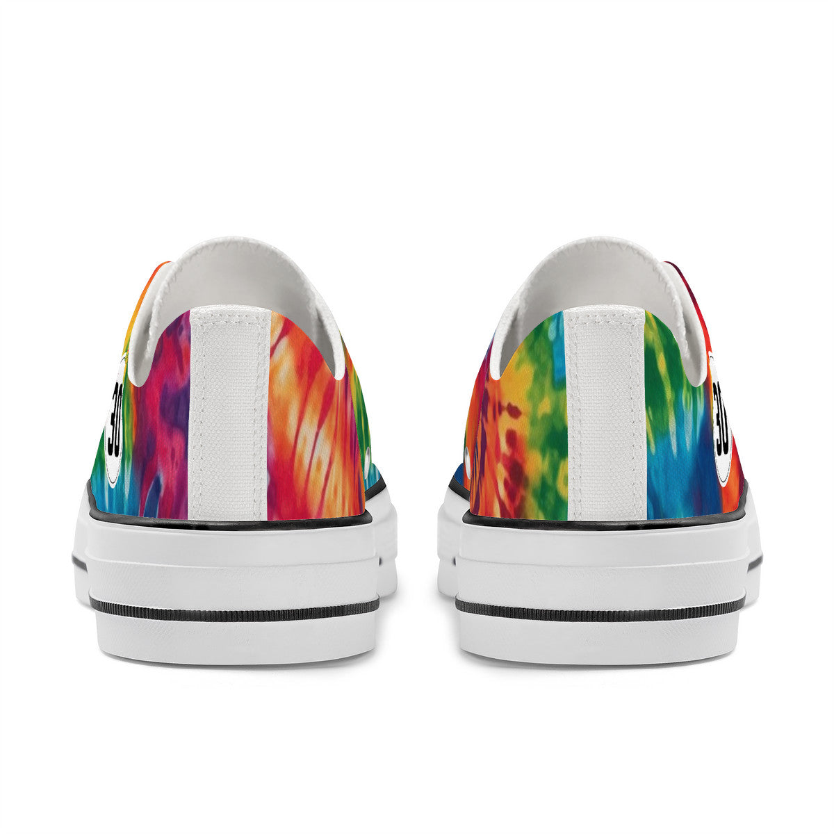 Rainbow Tie Dye Low Top
