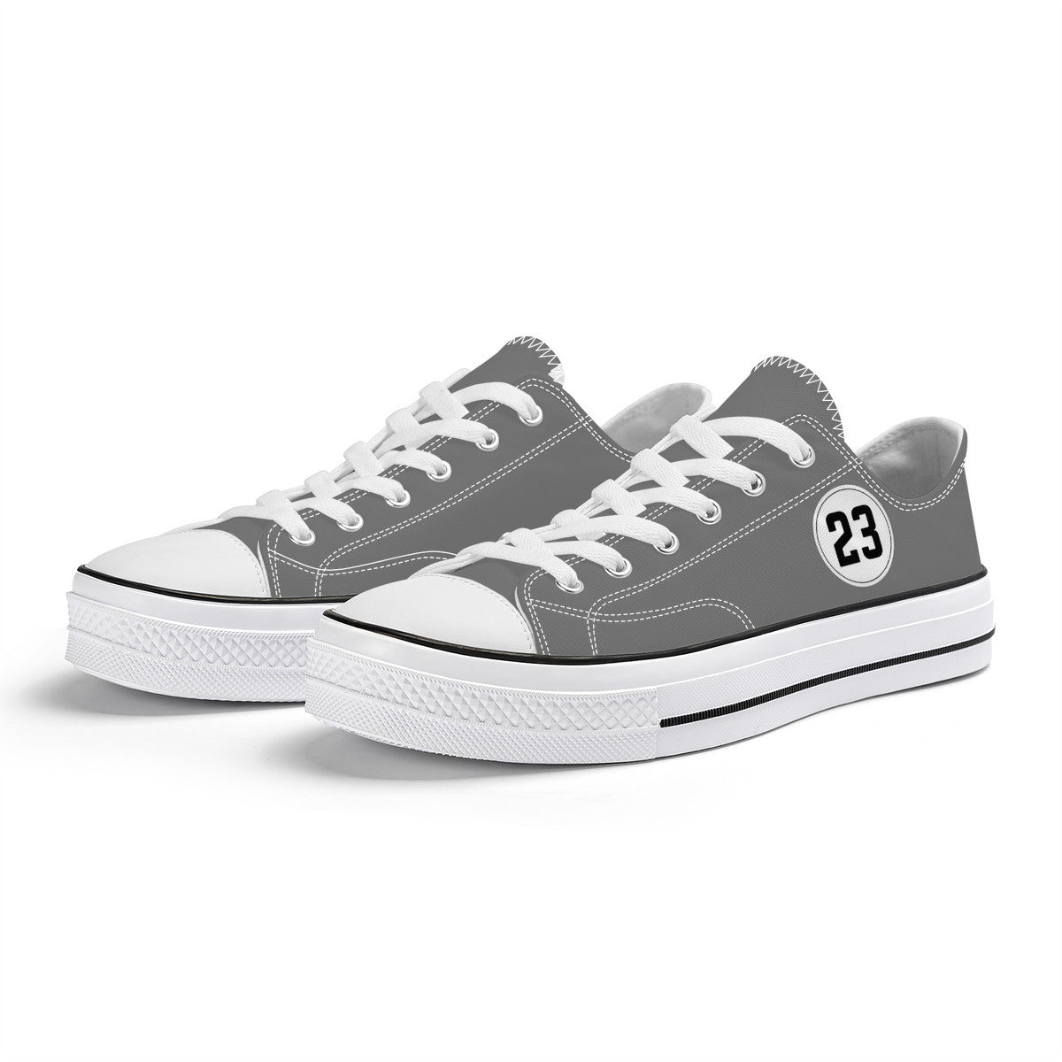 Gray Low Top