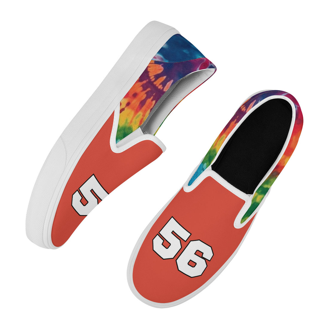 Rainbow Tie Dye Slip On