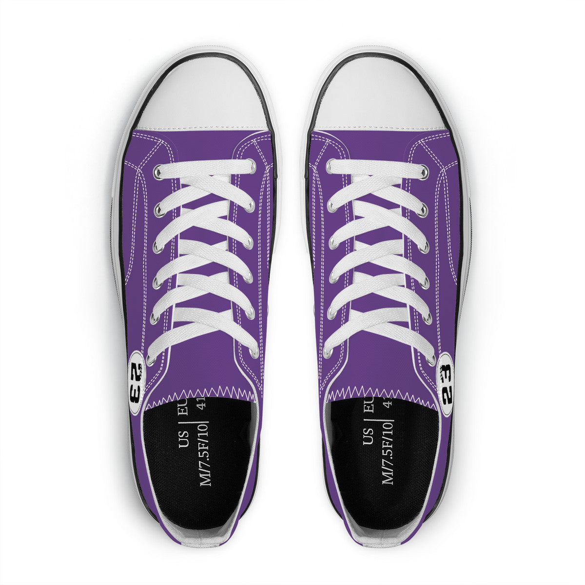 Purple Low Top