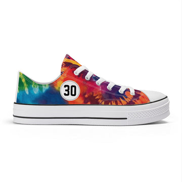 Rainbow Tie Dye Low Top